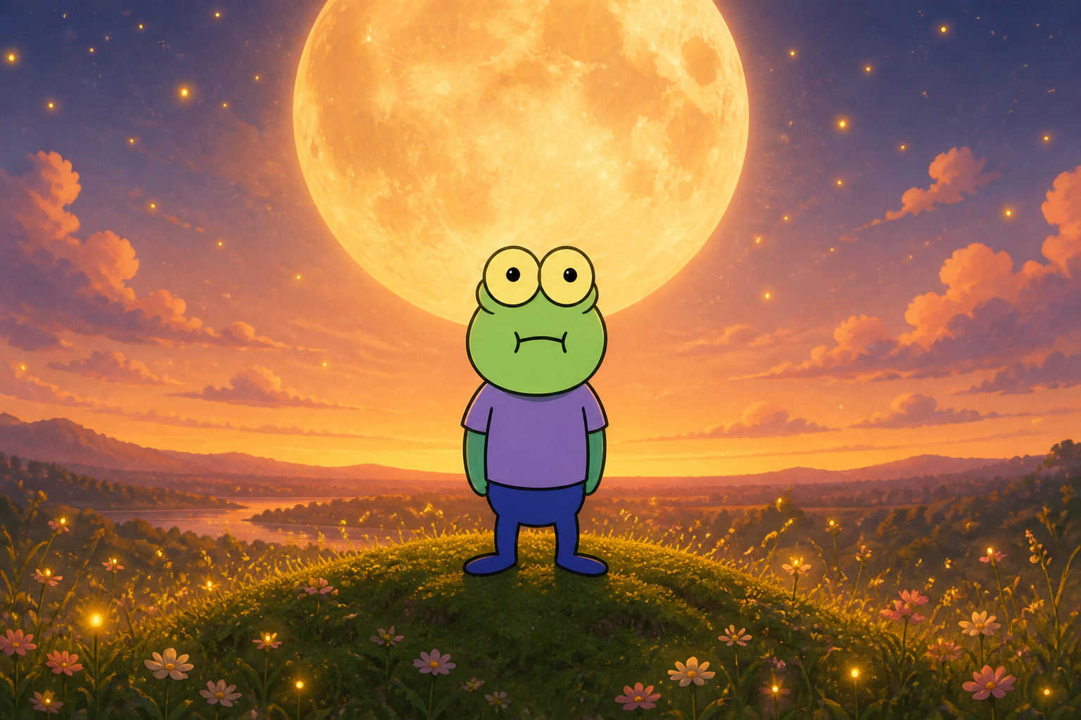 Hoopla moonrise