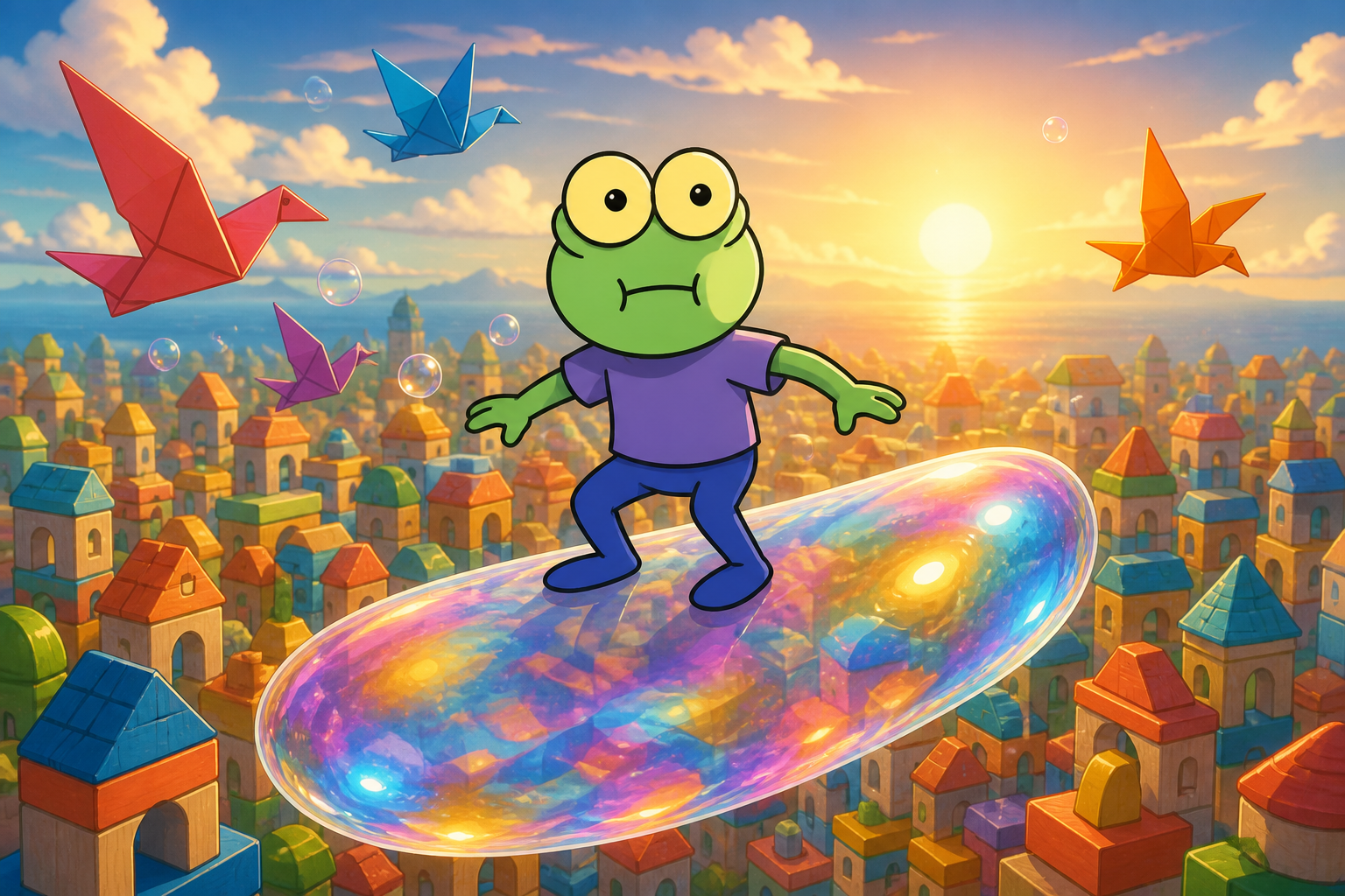 Hoopla soap bubble